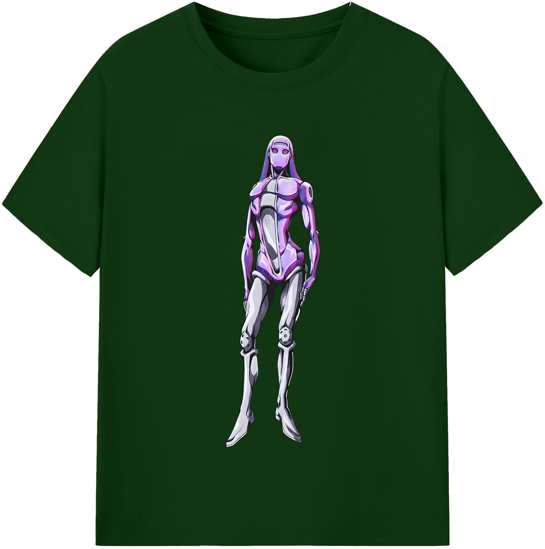 （画像用） ジョジョの奇妙な冒険 JoJo's Bizarre Adventure 綿100％半袖Tシャツ（フロントプリント）